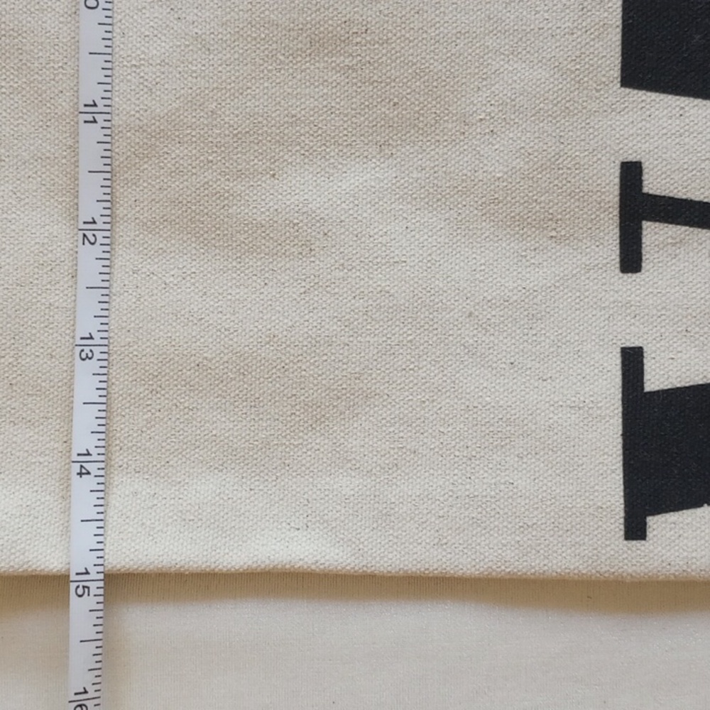 *50off3* 2 Shopping Tote Bags Trader Joe's Mini Burlap Vanity Fair - Picture 12 of 13